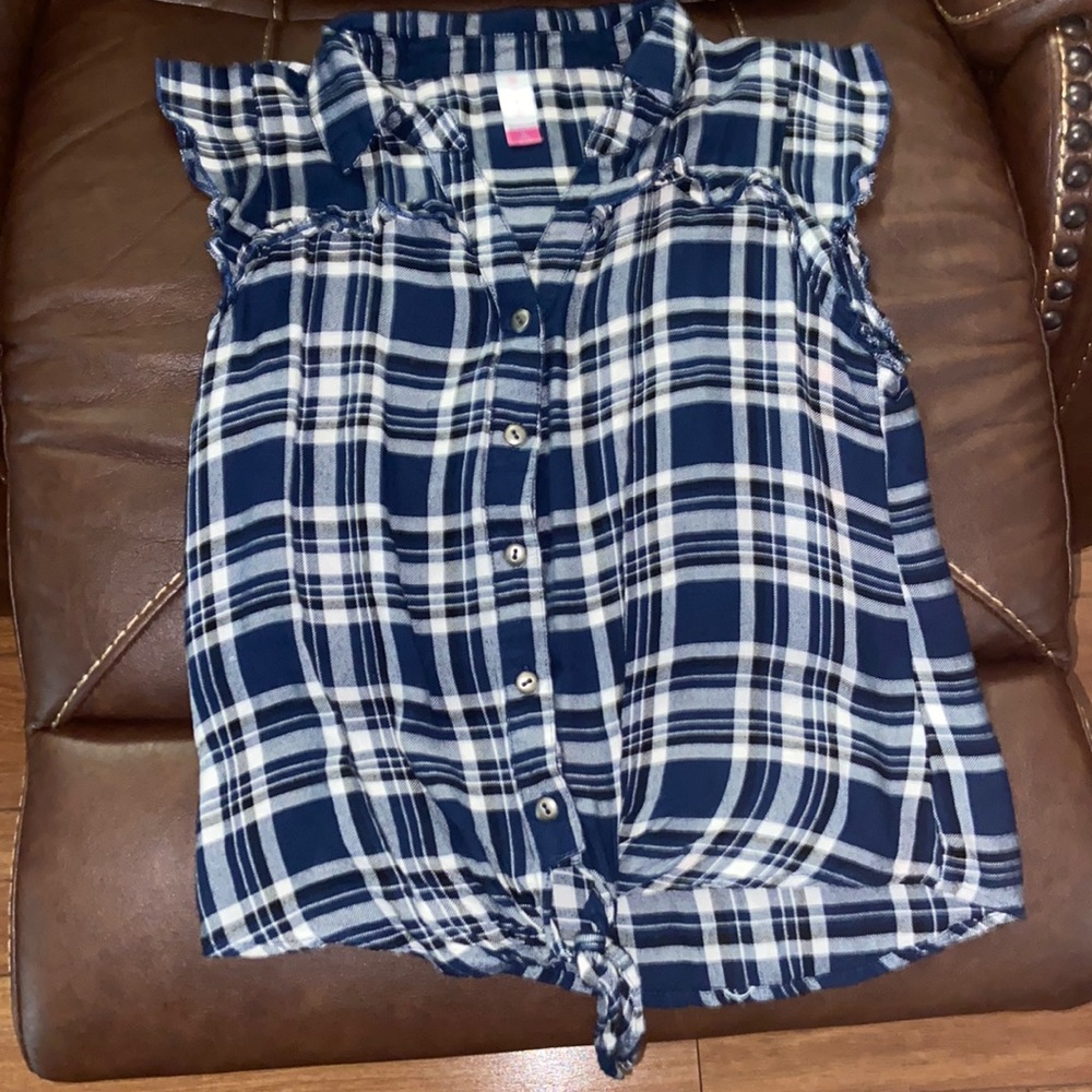 Navy Blue Flannel